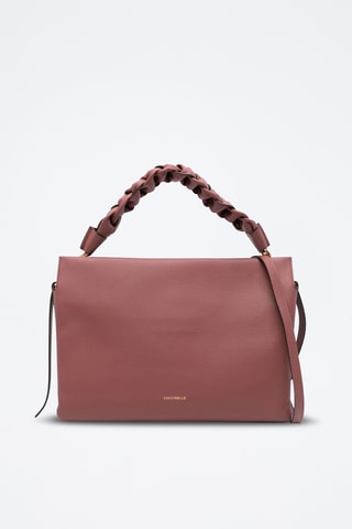 Sac à main en cuir - Bordeaux