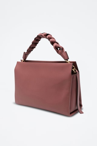 Sac à main en cuir - Bordeaux