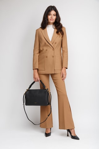 Sac à main en cuir - Noir