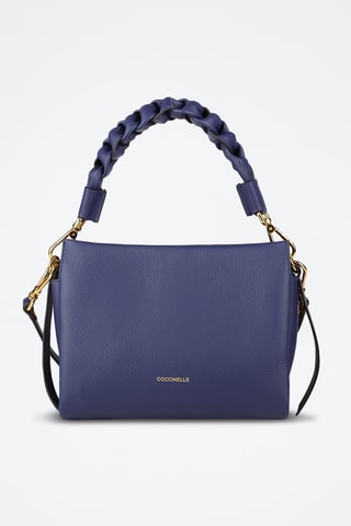 Sac à main en cuir - Bleu marine