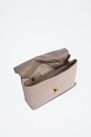 Sac à main en cuir - Taupe