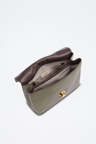 Sac à main en cuir - Kaki