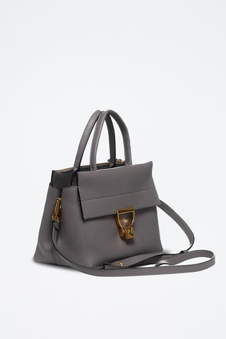 Sac à main en cuir - Gris