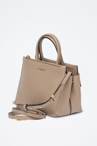 Sac à main en cuir - Taupe