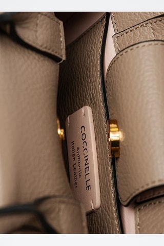 Sac à main en cuir - Taupe