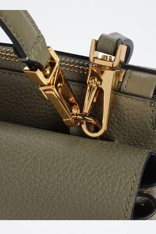 Sac à main en cuir - Kaki