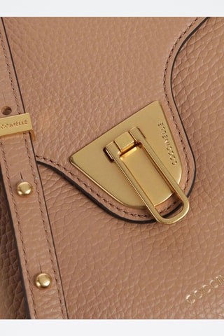 Sac bandoulière en cuir - Beige