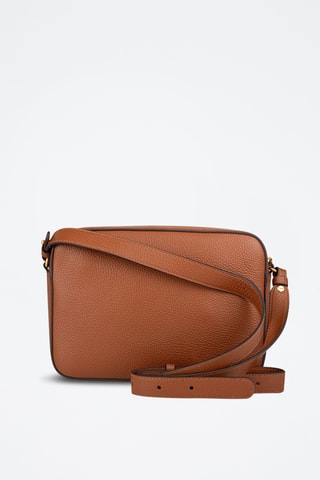 Sac bandoulière en cuir - Marron