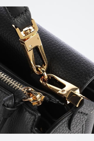 Sac à main en cuir - Noir