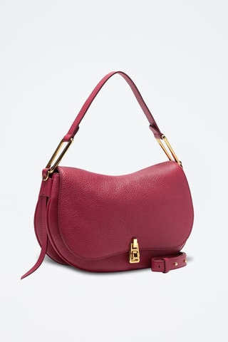 Sac à main en cuir - Bordeaux