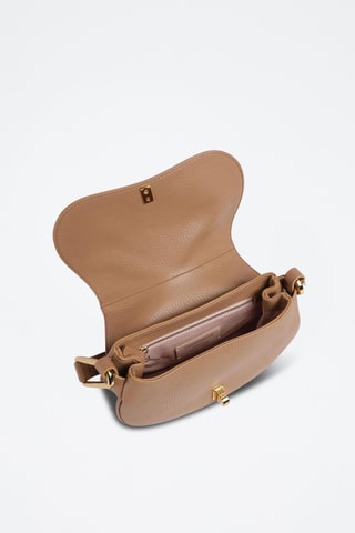 Sac à main en cuir - Saumon