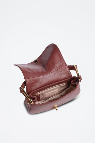 Sac à main en cuir - Bordeaux