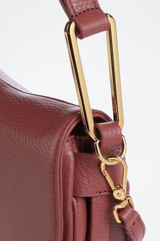 Sac à main en cuir - Bordeaux