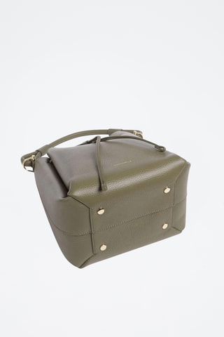 Sac seau en cuir - Vert