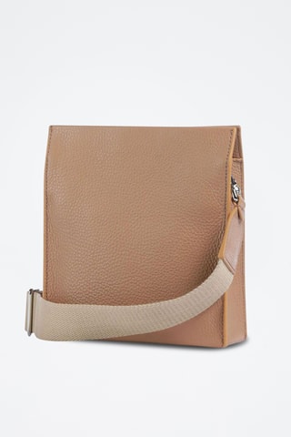 Sac bandoulière en cuir - Nude