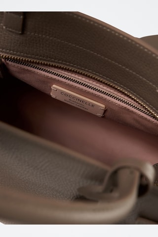 Sac à main en cuir - Taupe