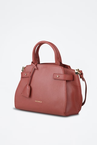 Sac à main en cuir - Bordeaux