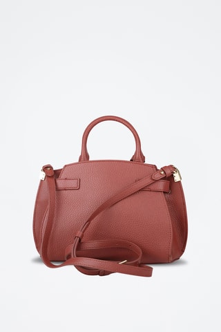 Sac à main en cuir - Bordeaux