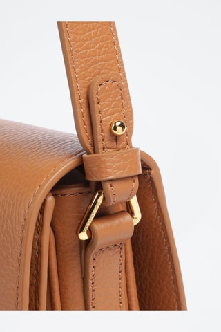 Sac bandoulière en cuir - Marron