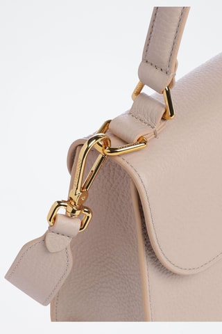 Sac à main en cuir - Beige