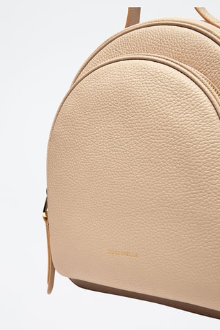 Sac à dos en cuir - Beige