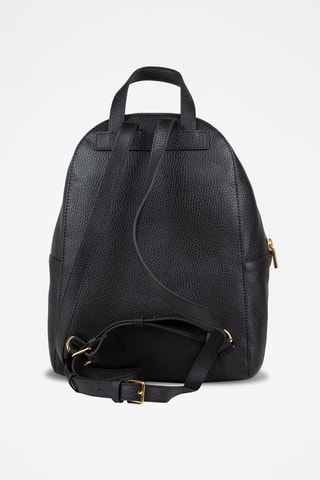 Sac à dos en cuir - Noir