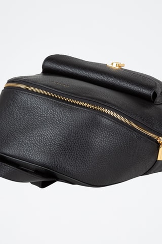 Sac à dos en cuir - Noir