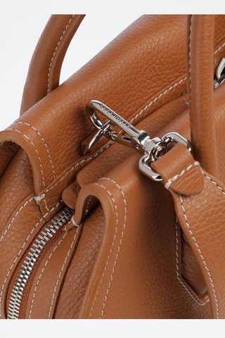 Sac à main en cuir - Marron