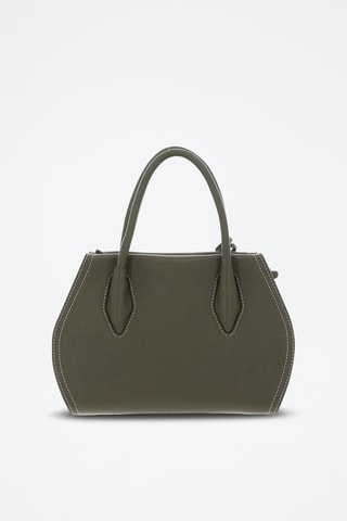 Sac à main en cuir - Vert foncé