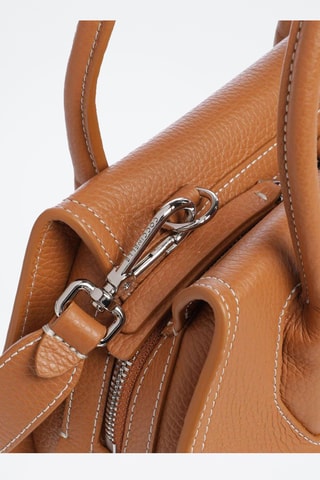 Sac à main en cuir - Marron