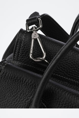 Sac à main en cuir - Noir