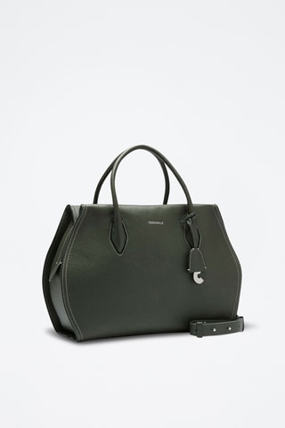 Sac à main en cuir - Vert foncé