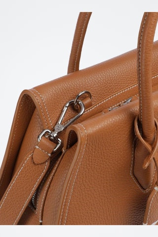 Sac à main en cuir - Marron