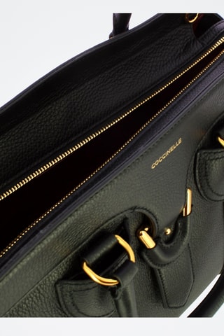 Sac à main en cuir - Vert foncé