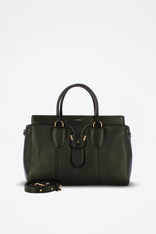 Sac à main en cuir - Vert foncé