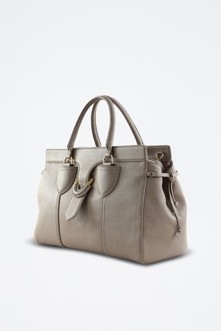 Sac à main en cuir - Taupe