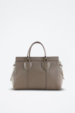 Sac à main en cuir - Taupe