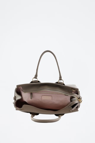 Sac à main en cuir - Taupe