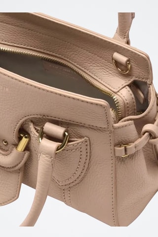 Sac à main en cuir - Beige