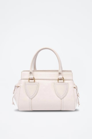 Sac à main en cuir - Ecru