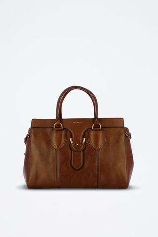 Sac à main en cuir - Marron