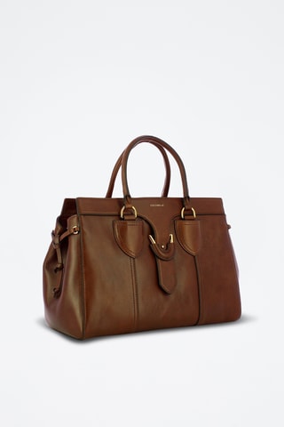 Sac à main en cuir - Marron