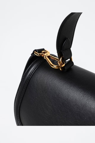 Sac à main en cuir - Noir