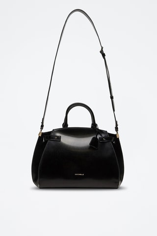 Sac à main en cuir de veau - Noir