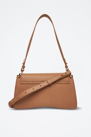 Sac porté épaule en cuir - Nude