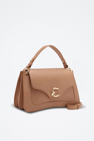 Sac à main en cuir - Nude