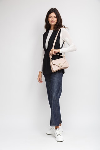 Sac à main en cuir - Beige