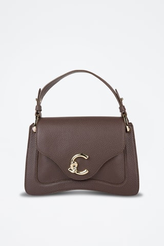 Sac à main en cuir - Marron foncé