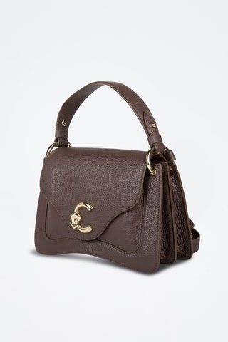 Sac à main en cuir - Marron foncé