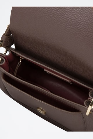 Sac à main en cuir - Marron foncé